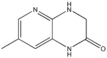 7-METHYL-3,4-DIHYDROPYRIDO[2,3-B]PYRAZIN-2(1H)-ONE Struktur