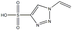 1-VINYLSULFO-1,2,3-TRIAZOLE Struktur