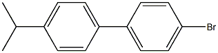 4-BROMO-4'-ISOPROPYLBIPHENYL Struktur