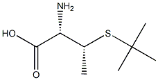 (R)-2-AMINO-3-(S-T-BUTYLTHIO)BUTANOIC ACID Struktur