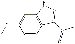 1-(6-METHOXY-1H-INDOL-3-YL)-ETHANONE Struktur