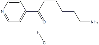 6-AMINO-1-PYRIDIN-4-YLHEXAN-1-ONE HYDROCHLORIDE Struktur