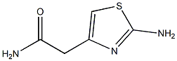 2-(2-AMINO-1,3-THIAZOL-4-YL)ACETAMIDE Struktur