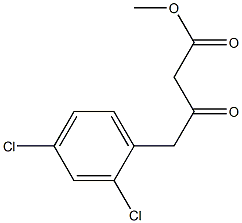 4-(2,4-DICHLORO-PHENYL)-3-OXO-BUTYRIC ACID METHYL ESTER Struktur