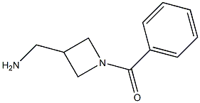 3-AMINOMETHYL-1-BENZOYL-AZETIDINE Struktur