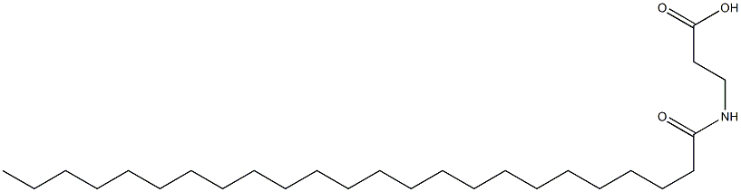 N-TETRACOSANOYL-BETA-ALANINE Struktur