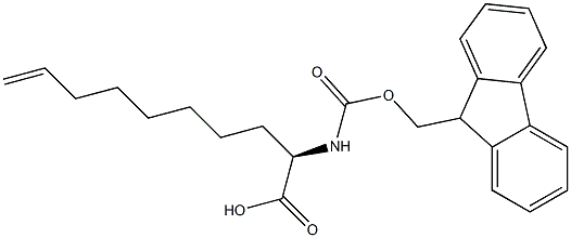 R-2-FMOC-AMINO-DEC-9-ENOIC ACID Struktur