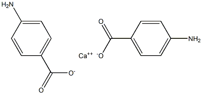 CALCIUM-P-AMINOBENZOATE Struktur