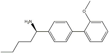 (1R)-1-[4-(2-METHOXYPHENYL)PHENYL]PENTYLAMINE Struktur