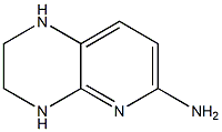 1,2,3,4-TETRAHYDROPYRIDO[2,3-B]PYRAZIN-6-AMINE Struktur