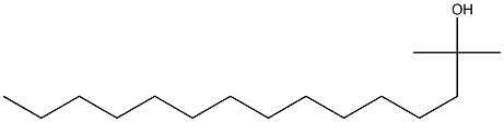 2-METHYL-2-PENTADECANOL Struktur