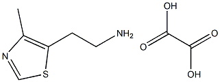 2-(4-METHYL-THIAZOL-5-YL)-ETHYLAMINE OXALATE Struktur