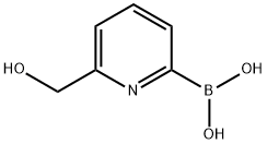 6-(HYDROXYMETHYL)PYRIDIN-2-YL-2-BORONIC ACID Struktur