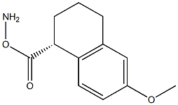 (1R)-1-AMINO-6-METHOXY-1,2,3,4-TETRAHYDRONAPHTHALENECARBOXYLIC ACID Struktur