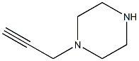 1-PROP-2-YNYLPIPERAZINE Struktur