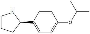 1-((2R)PYRROLIDIN-2-YL)-4-(METHYLETHOXY)BENZENE Struktur