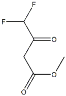 4,4-DIFLUORO-3-OXOBUTYRIC ACID METHYL ESTER Struktur