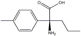 (2S)-2-AMINO-2-(4-METHYLPHENYL)PENTANOIC ACID Struktur