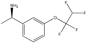 (1R)-1-[3-(1,1,2,2-TETRAFLUOROETHOXY)PHENYL]ETHYLAMINE Struktur