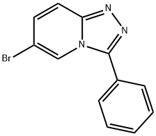 6-BROMO-3-PHENYL-[1,2,4]TRIAZOLO[4,3-A]PYRIDINE Struktur