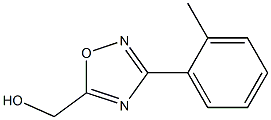 [3-(2-METHYLPHENYL)-1,2,4-OXADIAZOL-5-YL]METHANOL Struktur