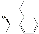 (1R)-1-[2-(METHYLETHYL)PHENYL]ETHYLAMINE Struktur