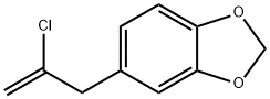 2-CHLORO-3-[3,4-(METHYLENEDIOXY)PHENYL]-1-PROPENE Struktur