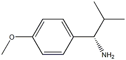 (1S)-1-(4-METHOXYPHENYL)-2-METHYLPROPYLAMINE Struktur