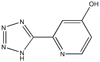 2-(1H-TETRAZOL-5-YL)PYRIDIN-4-OL Struktur