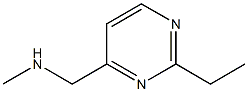 (2-ETHYL-PYRIMIDIN-4-YLMETHYL)-METHYL-AMINE Struktur