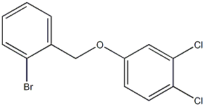 2-BROMOBENZYL-(3,4-DICHLOROPHENYL)ETHER Struktur