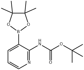 2-TERT-BUTYLOXYCARBONYLAMINOPYRIDINE-3-BORONIC ACID PINACOL ESTER price.