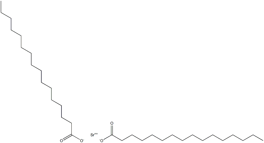 STRONTIUM PALMITATE Struktur