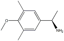 (1R)-1-(4-METHOXY-3,5-DIMETHYLPHENYL)ETHYLAMINE Struktur