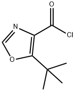 5-(TERT-BUTYL)-1,3-OXAZOLE-4-CARBONYL CHLORIDE Struktur