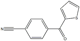 2-(4-CYANOBENZOYL)THIOPHENE Struktur