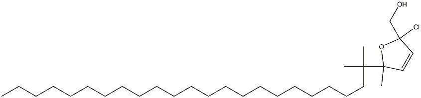 2-CHLORO-5-THIENYL-(5-METHYL-2-FURYL)METHANOL Struktur