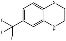 6-(TRIFLUOROMETHYL)-3,4-DIHYDRO-2H-1,4-BENZOTHIAZINE Struktur