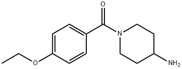 1-(4-ETHOXYBENZOYL)PIPERIDIN-4-AMINE Struktur