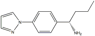 (1S)-1-(4-PYRAZOLYLPHENYL)BUTYLAMINE Struktur