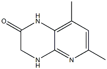 6,8-DIMETHYL-3,4-DIHYDROPYRIDO[2,3-B]PYRAZIN-2(1H)-ONE Struktur