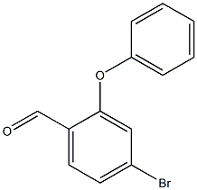 4-BROMO-2-PHENOXYBENZALDEHYDE Struktur