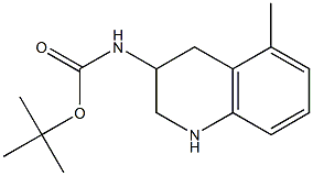 BOC-3-AMINO-5-METHYL-1,2,3,4-TETRAHYDROQUINOLINE Struktur