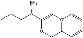 1-(2H,3H-BENZO[3,4-E]1,4-DIOXIN-6-YL)(1S)BUTYLAMINE Struktur