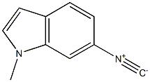 6-ISOCYANO-1-METHYL-1H-INDOLE Struktur