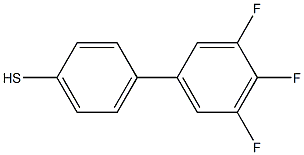 4-(3,4,5-TRIFLUOROPHENYL)THIOPHENOL Struktur