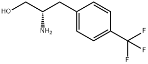 (S)-3-AMINO-3-(4-TRIFLUOROMETHYL-PHENYL)-PROPAN-1-OL Struktur