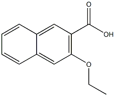 3-ETHOXY-2-NAPHTHOIC ACID Struktur