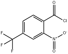 2-NITRO-4-TRIFLUOROMETHYL-BENZOYL CHLORIDE Struktur