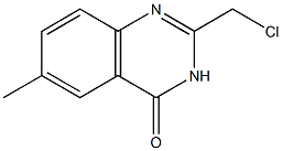 2-CHLOROMETHYL-6-METHYL-3H-QUINAZOLIN-4-ONE Struktur